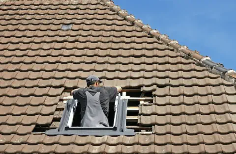 Pose de velux - Lengronne